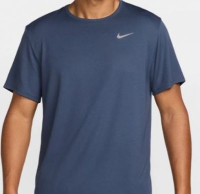 NIKE MILER DRI FIT T-SHIRT THUNDER BLUE